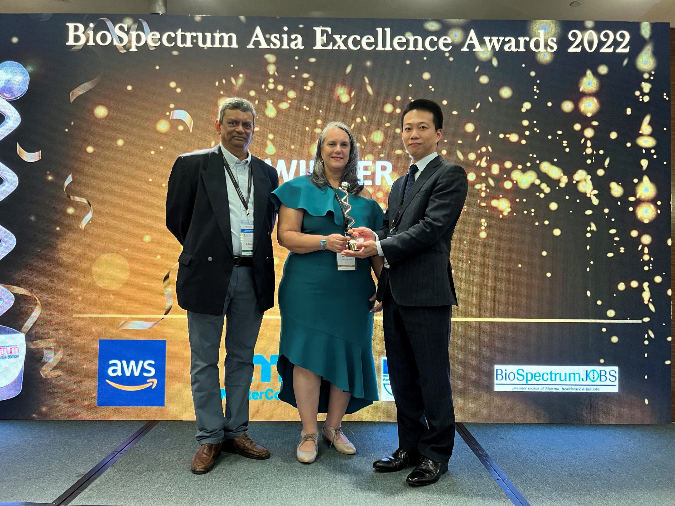 I Peace received Bio Spectrum Asia Excellence Ward 2022